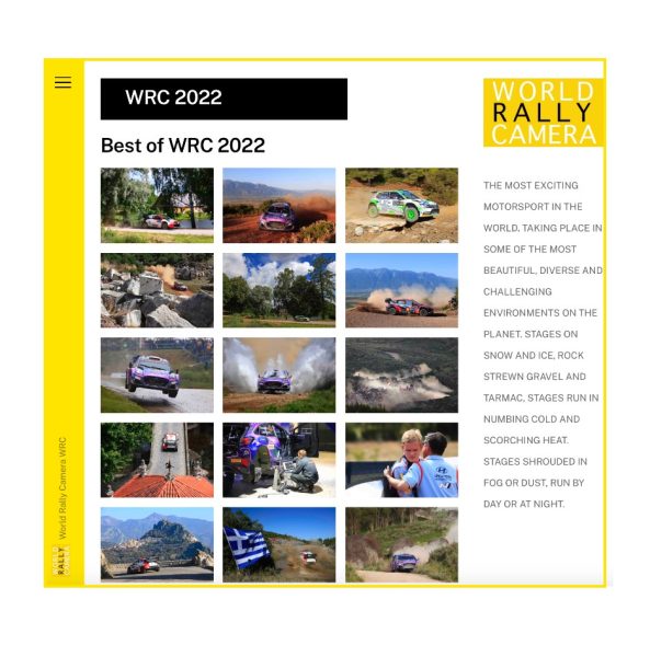 World Rally Camera